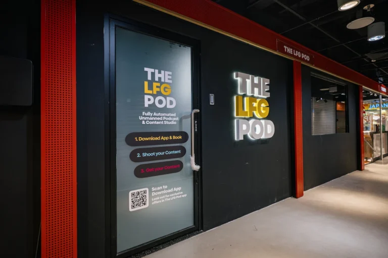 The LFG Pod studio photo